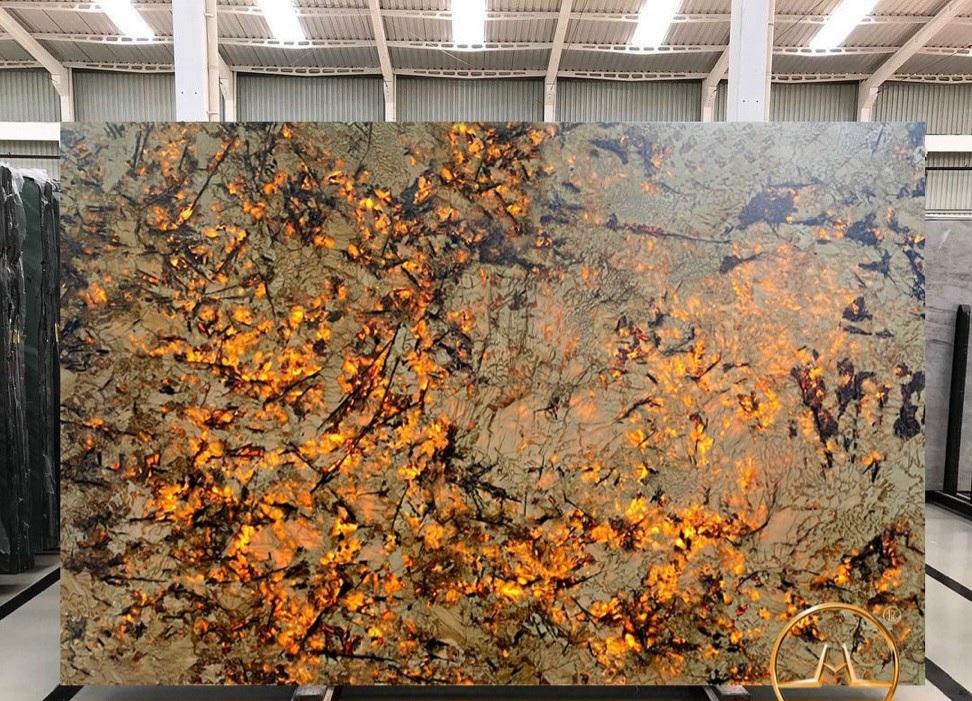 Nhà giàu chuộng làm nội thất bằng đá tự nhiên nhập khẩu