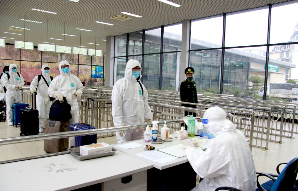 Dừng xét nghiệm PCR tại các cửa khẩu ở Móng Cái