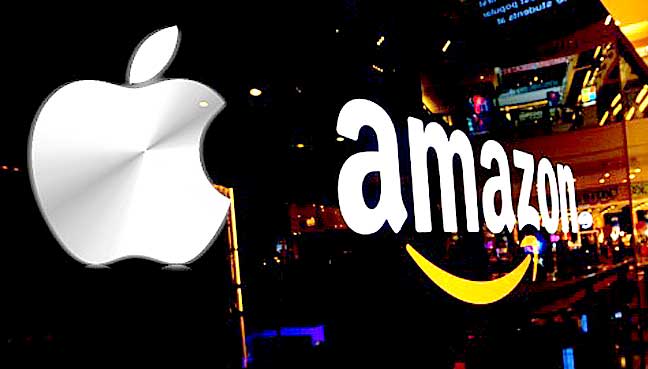 Apple và Amazon mất 800 tỷ USD giá trị vốn hóa thị trường năm 2022