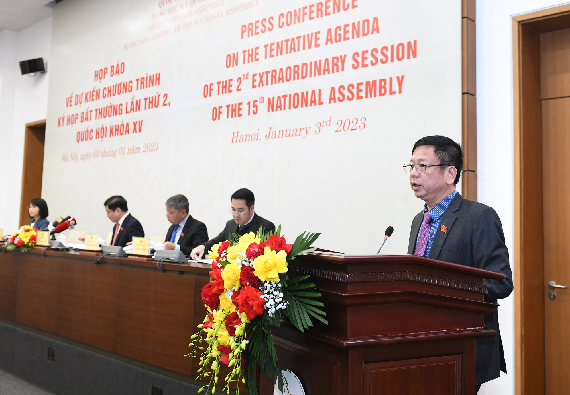 Nội dung Kỳ họp Quốc hội bất thường lần thứ 2