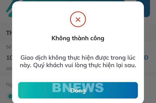 Nhiều ngân hàng dính lỗi chuyển tiền online những ngày cận tết
