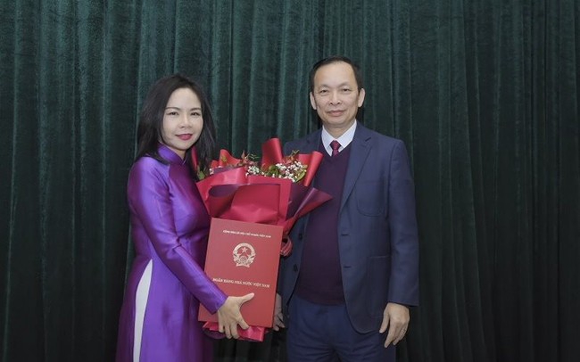 Bà Hà Thu Giang làm Vụ trưởng Vụ Tín dụng các ngành kinh tế NHNN