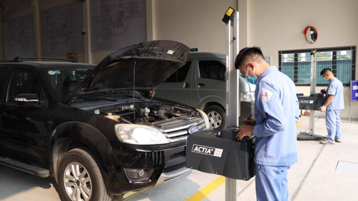 8 trung tâm đăng kiểm tại Hà Nội làm việc đến hết ngày 29 Tết