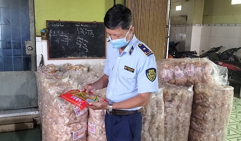 Vĩnh Long đã kiểm tra 61 vụ và tịch thu nhiều hàng hóa vi phạm