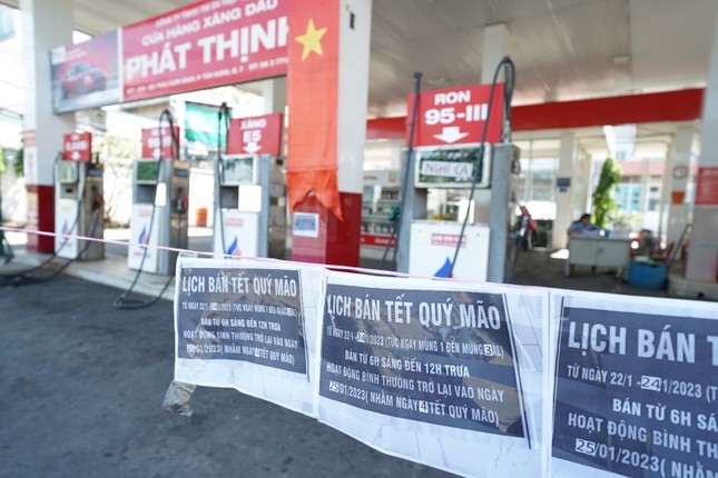 Lý do hàng loạt cây xăng tại TP Hồ Chí Minh đóng cửa trong dịp Tết