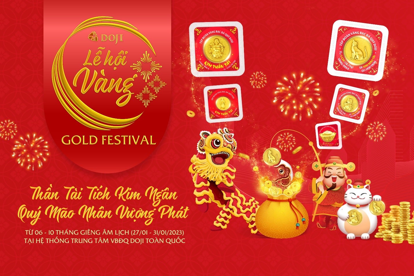 Các hoạt động đặc sắc tại Lễ hội vàng – Gold Festival 2023
