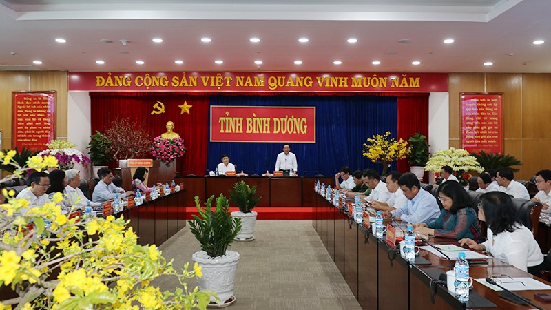 Bình Dương Tháo gỡ khó khăn cho doanh nghiệp và người lao động yên tâm làm việc sau Tết