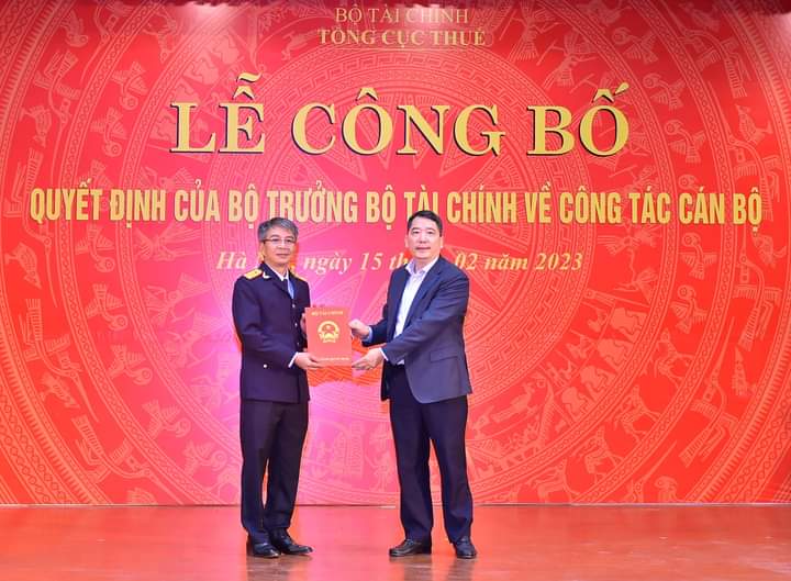 Ông Mai Xuân Thành được bổ nhiêm, giao Quyền Tổng cục trưởng Tổng cục Thuế