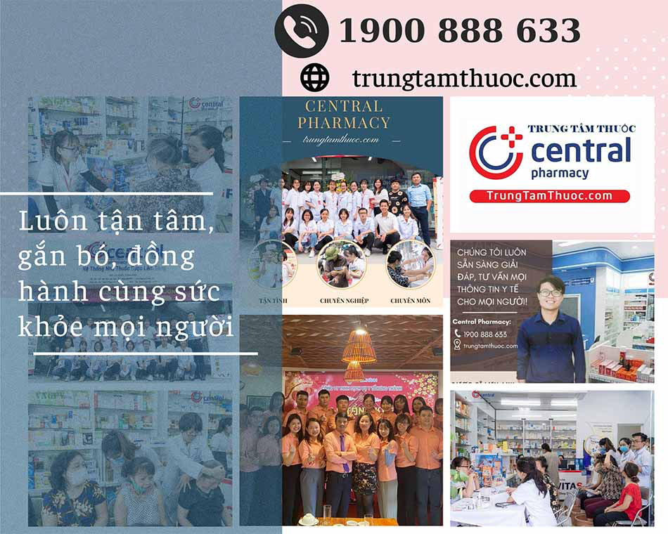 Trung tâm thuốc Central Pharmacy - 10 năm đồng hành cùng sức khỏe người Việt