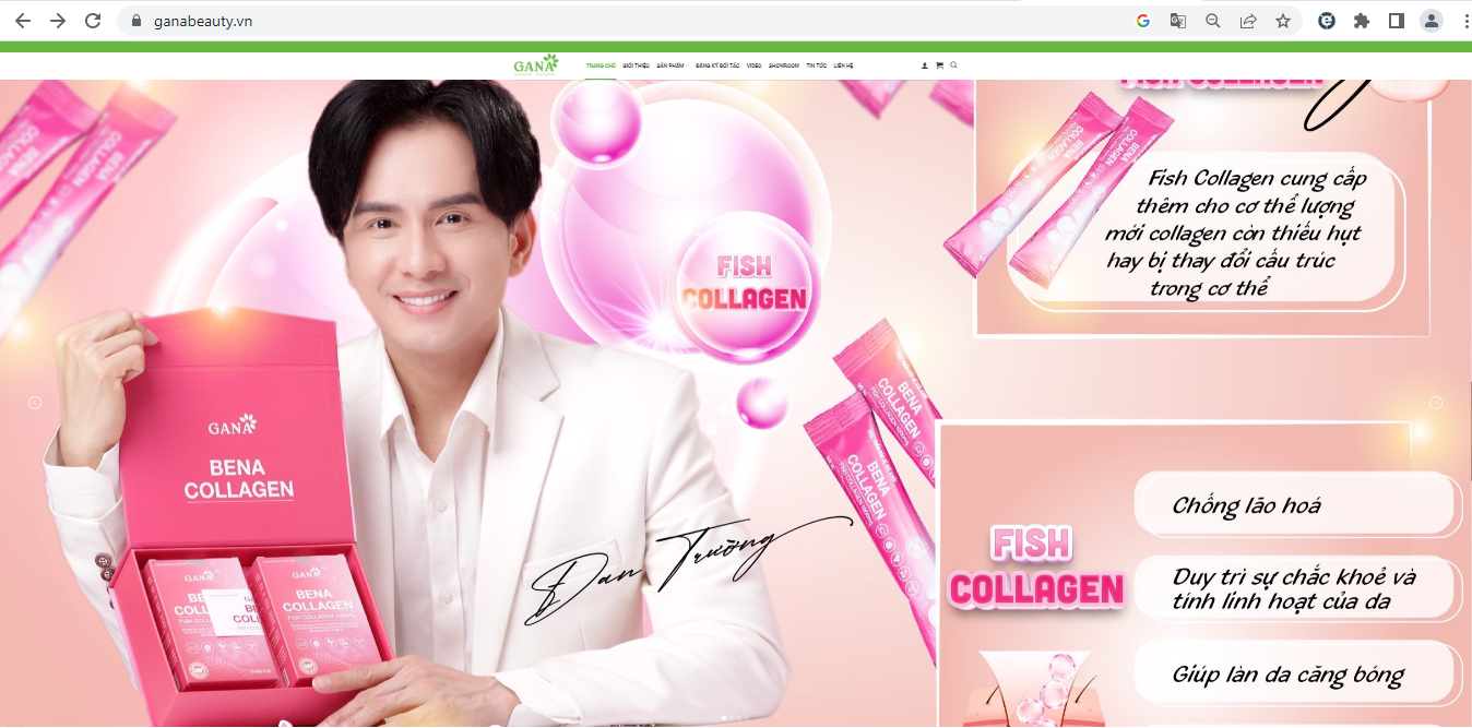 Vi phạm quảng cáo, Công ty TNHH Thương mại Đầu tư GANA bị xử phạt 25 triệu đồng