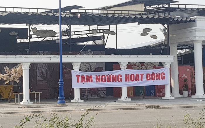 Nhà hàng Sân Bay xây không phép trên đất lúa ở TP.Cần Thơ đã tạm ngừng hoạt động
