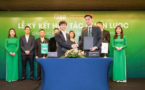 F88 ký kết hợp tác với KBank Chi nhánh TP.HCM