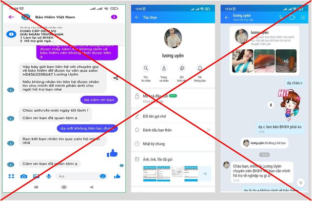 Cảnh báo về việc mạo danh cơ quan BHXH thực hiện các dịch vụ hỗ trợ nhận trợ cấp
