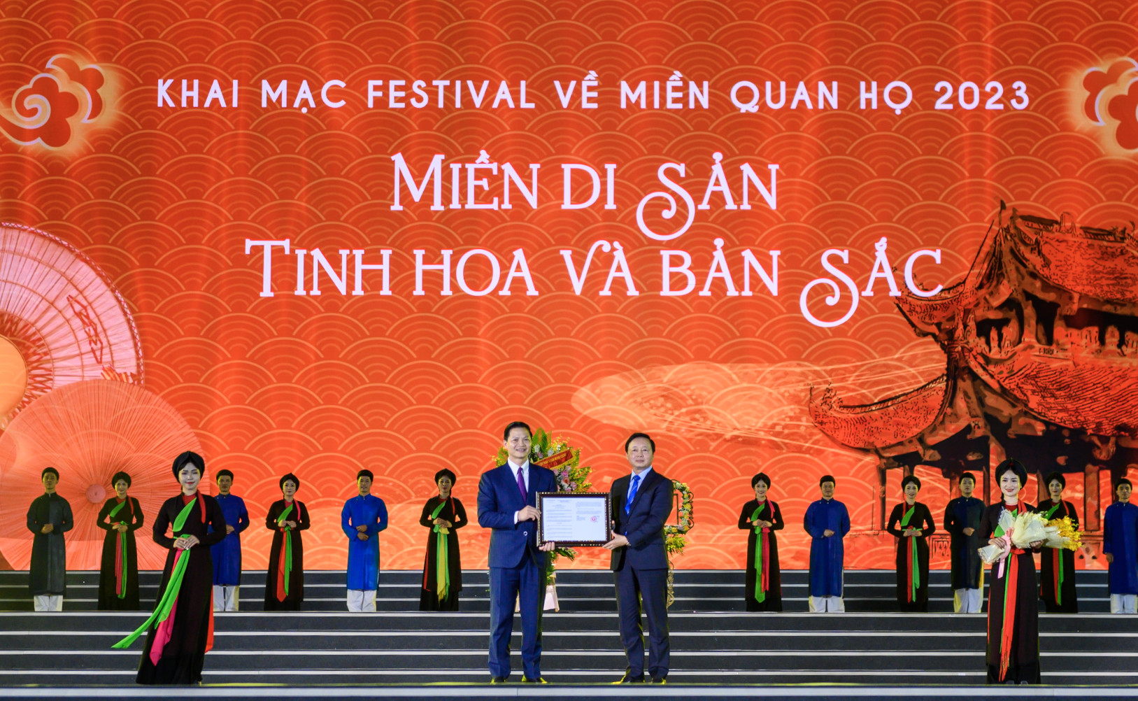 Khai mạc ngày hội văn hóa về miền quan họ 2023 tại Bắc Ninh