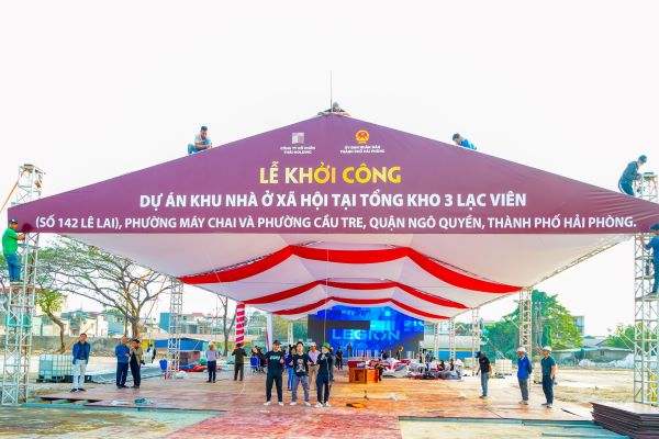 Hải Phòng chuẩn bị khởi công dự án nhà ở xã hội gần 5.000 tỉ đồng