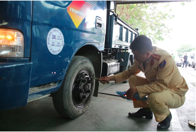 Hà Nội Danh sách 10 trung tâm đăng kiểm được Cảnh sát giao thông tăng cường