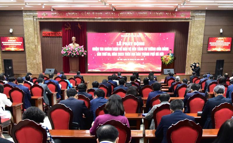 Kỷ niệm 93 năm Ngày thành lập Đảng bộ thành phố Hà Nội (1731930 - 1732023) Xây dựng Đảng vững mạnh về chính trị, tư tưởng