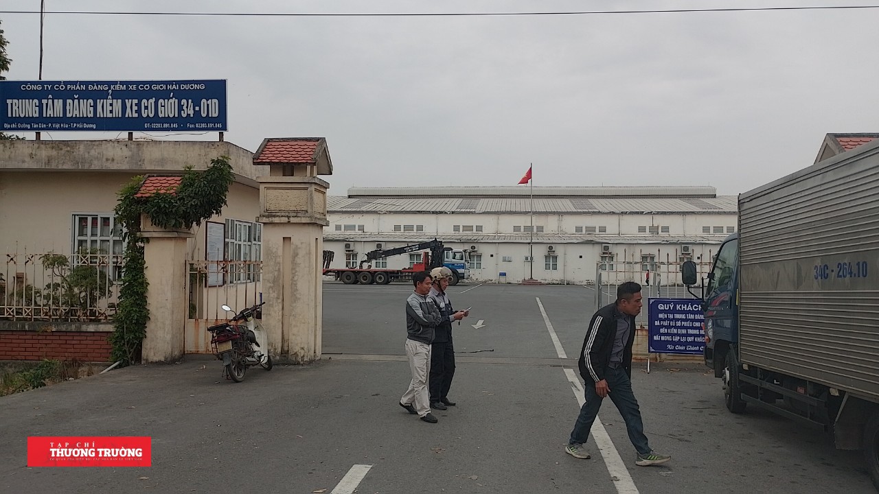 Hải Dương kiểm soát công tác đăng kiểm phương tiện xe cơ giới