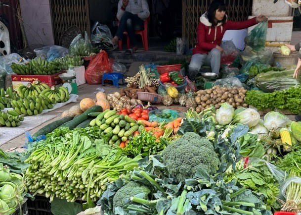 Giá thực phẩm ngày 183 Rau củ quả có mức giá tốt