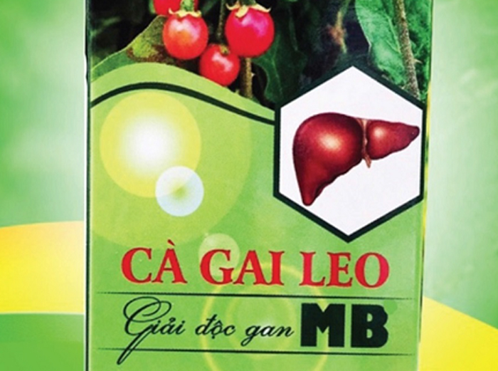 Cảnh báo TPBVSK Cà Gai Leo giải độc gan MB vi phạm Luật về quảng cáo