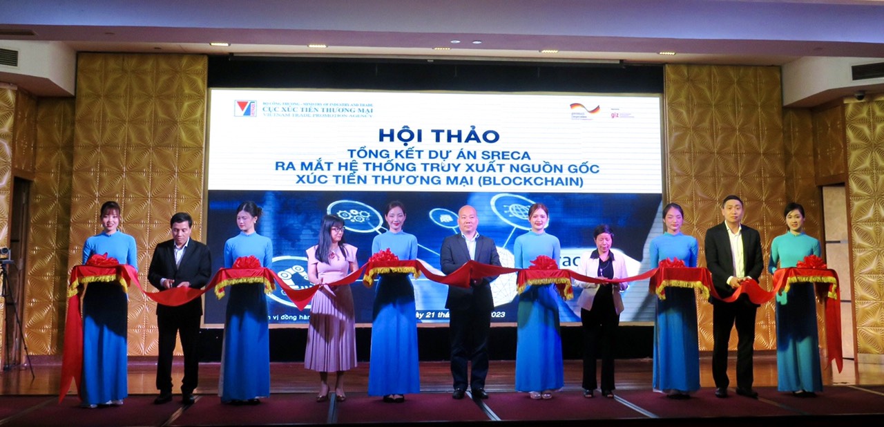Ra mắt Hệ thống truy xuất nguồn gốc xúc tiến thương mại áp dụng công nghệ chuỗi khối