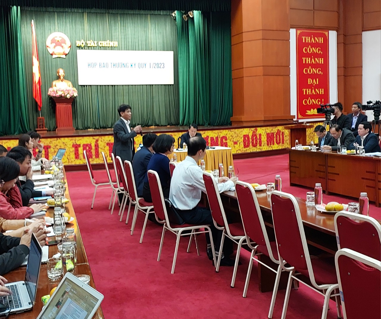 Quý I2023 Thu ngân sách nhà nước tăng 1,3%