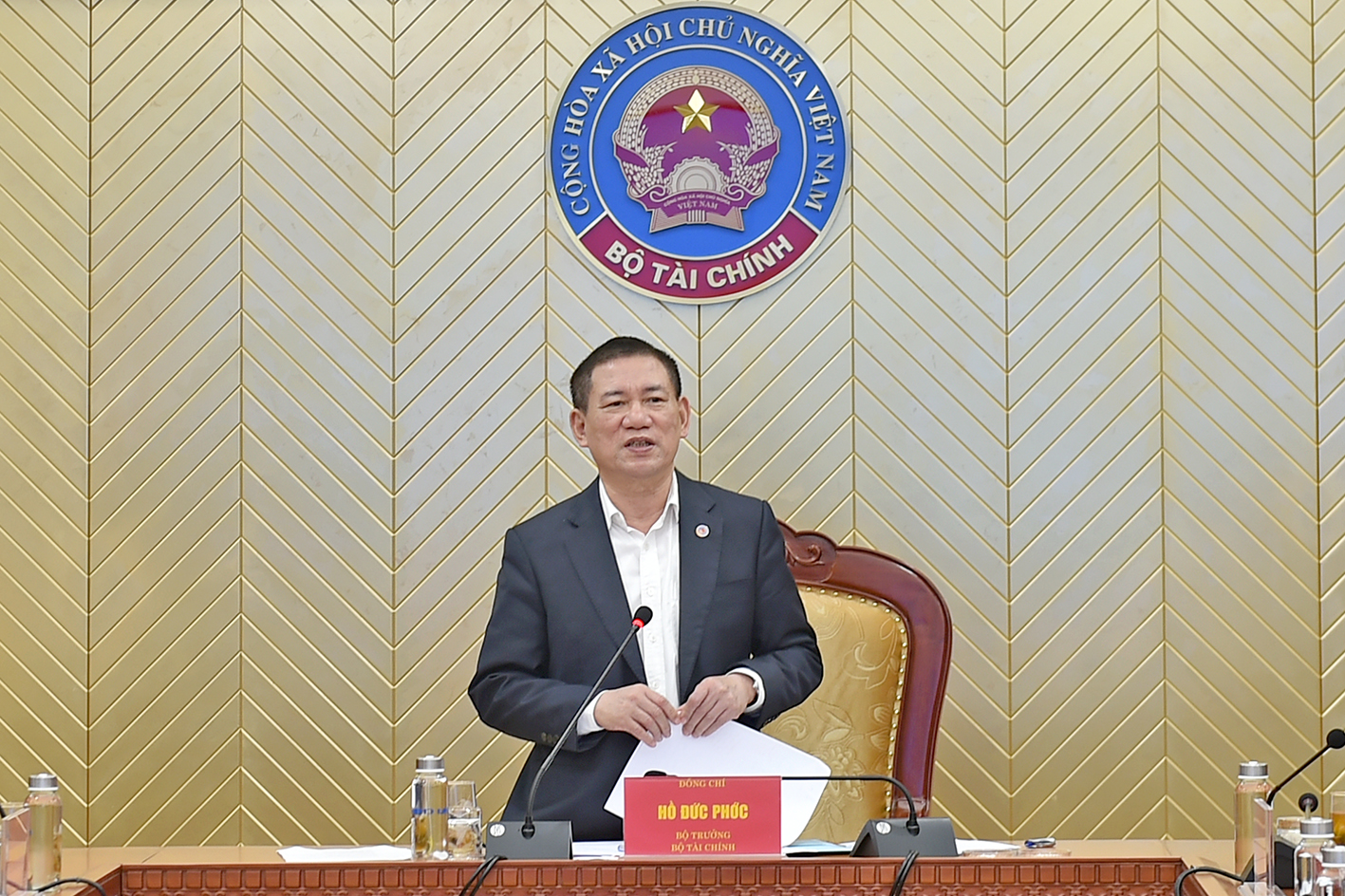 Bộ trưởng Hồ Đức Phớc Tăng cường giám sát, đôn đốc doanh nghiệp thanh toán trái phiếu đến hạn