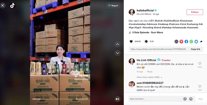 Thuê chiến thần Hà Linh bán chai dầu gội 71.000 đồng với giá 18.000 đồng, Dược phẩm Hoa Linh bị hàng loạt nhà thuốc quay xe