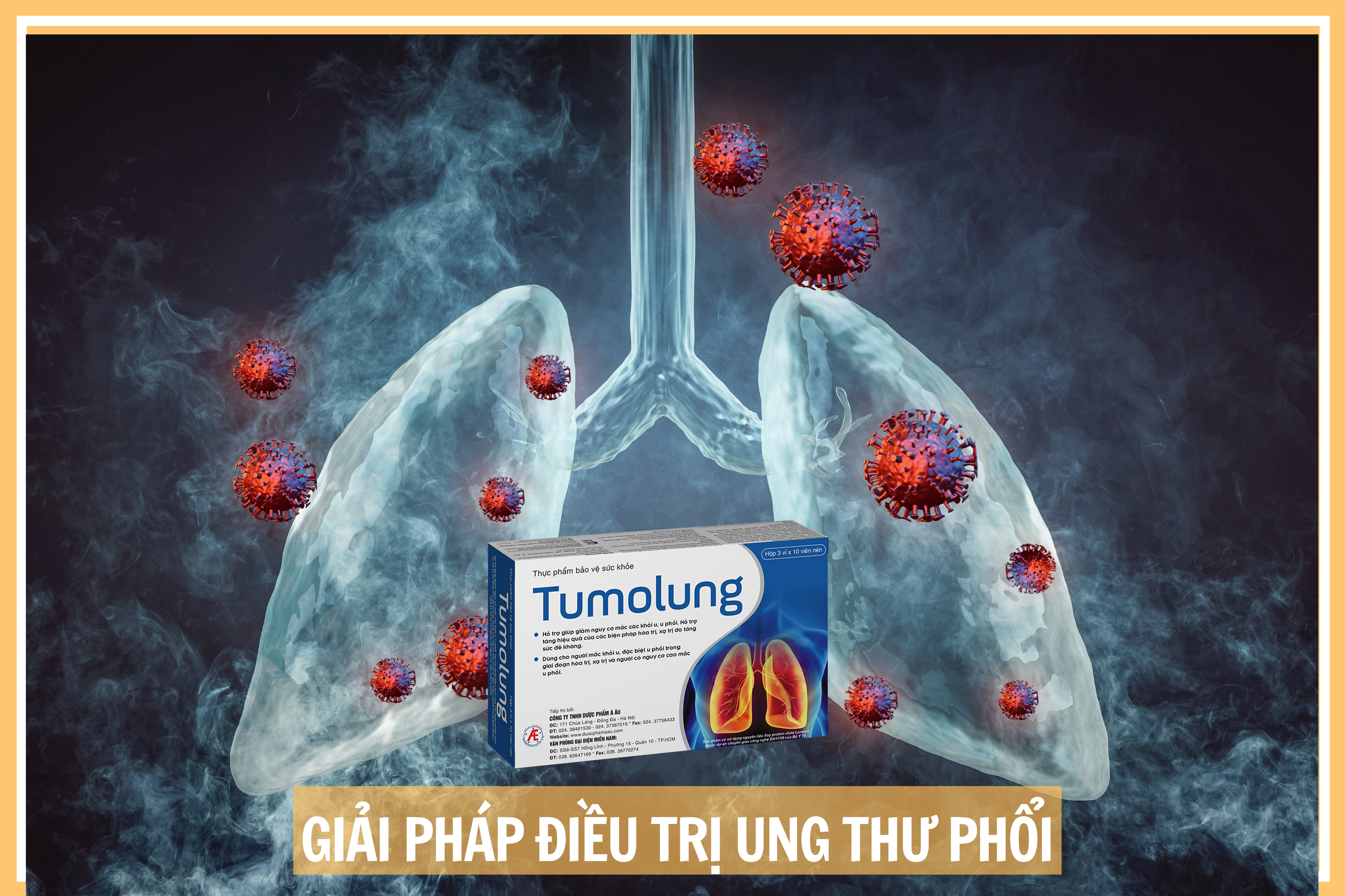 Tumolung - Giải pháp mới từ thảo dược hỗ trợ điều trị ung thư phổi