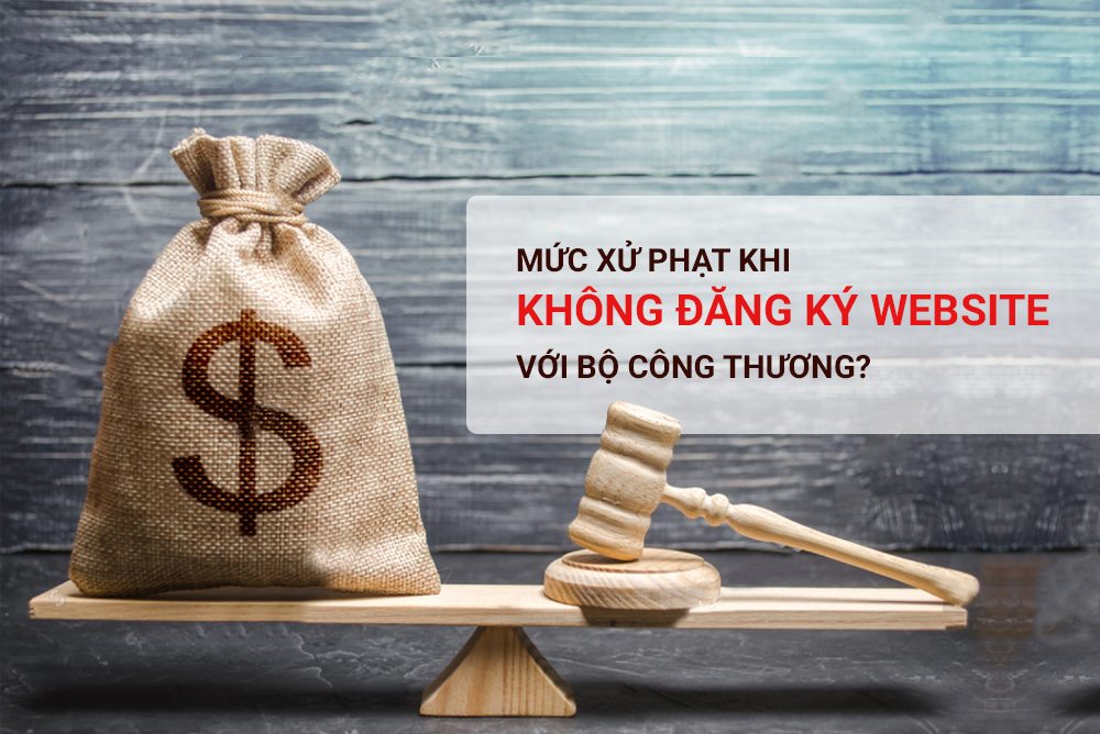 Một cá nhân bị xử phạt vì sử dụng website bán hàng trực tuyến mà không thông báo