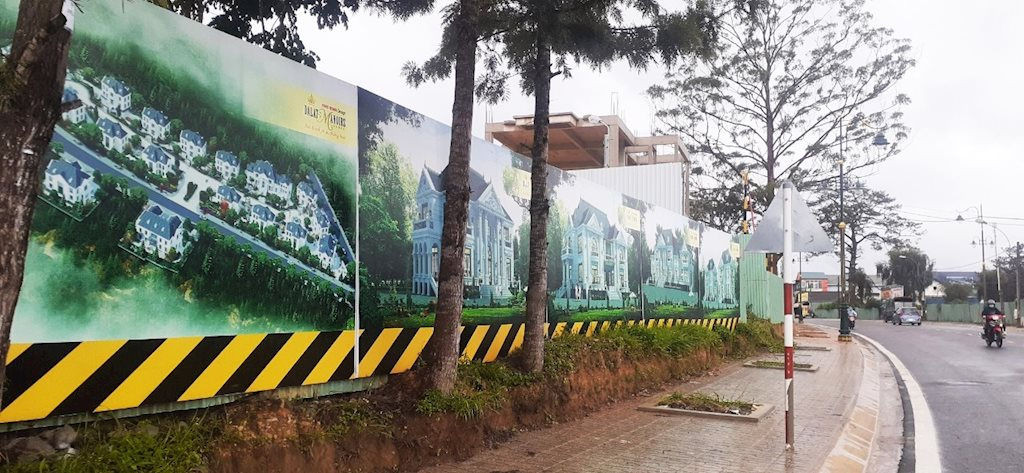 Xây ‘chui’ 6 biệt thự, Công ty Cổ phần quốc tế Năm Sao Đà Lạt bị xử phạt