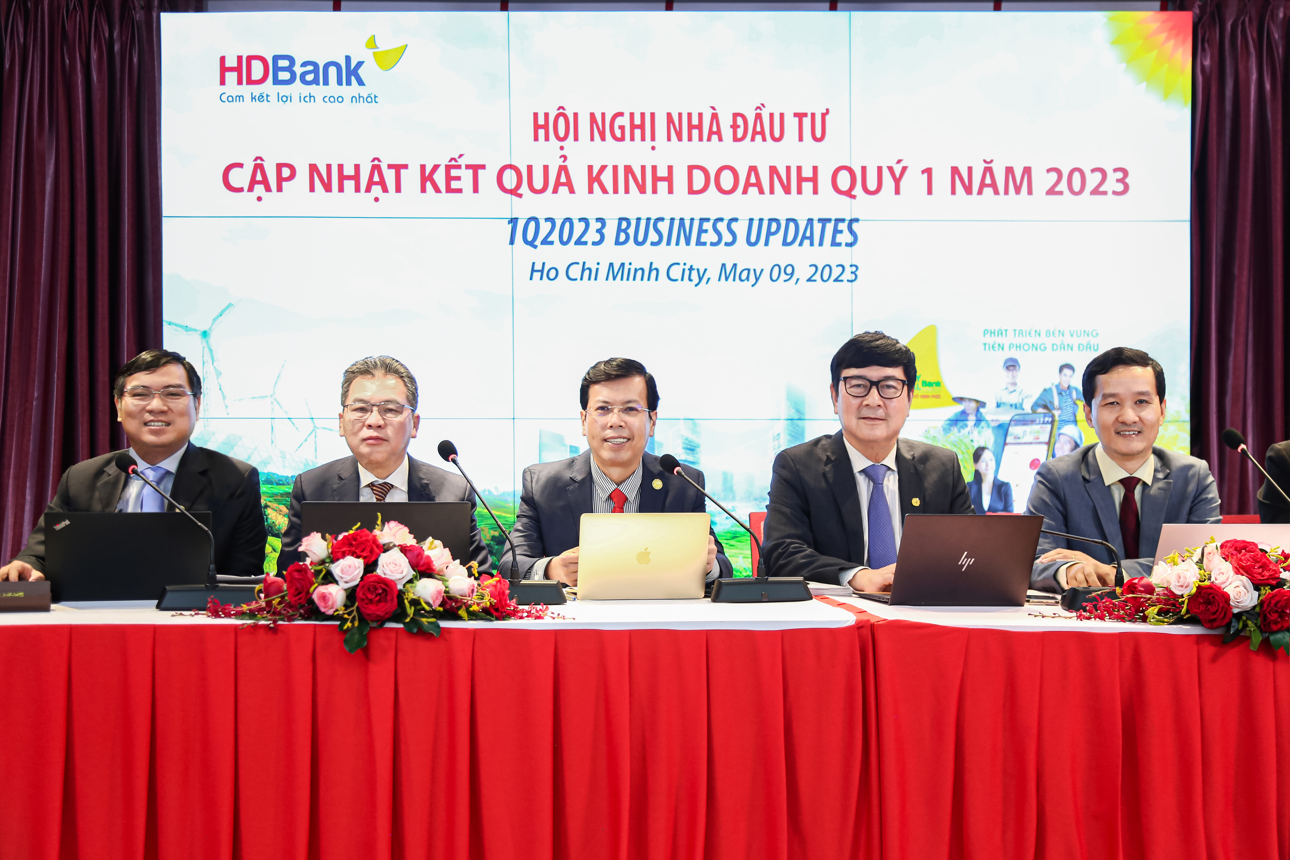 Hội nghị Nhà đầu tư Q12023 Tỷ lệ nợ xấu mảng bất động sản của HDBank rất thấp