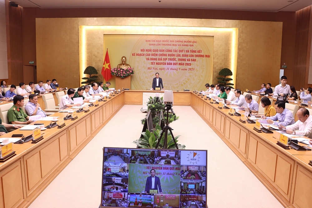 Quý 12023 số vụ mua bán hàng lậu và vi phạm sở hữu trí tuệ tăng mạnh