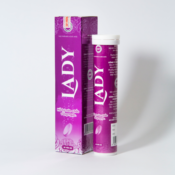 Cảnh báo TPBVSK Lady quảng cáo gây hiểu lầm như thuốc chữa bệnh