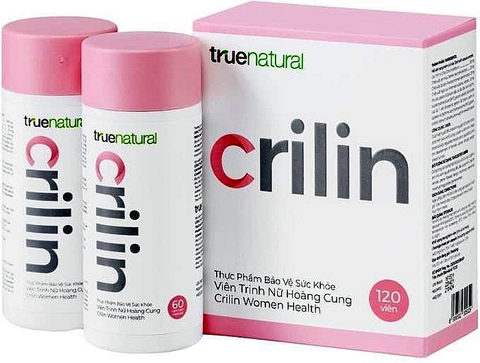 Viên Trinh Nữ Hoàng Cung Crilin Women Health quảng cáo sai sự thật trên một số website