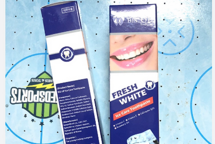 Thu hồi trên toàn quốc mỹ phẩm Bis Ice Care Toothpaste