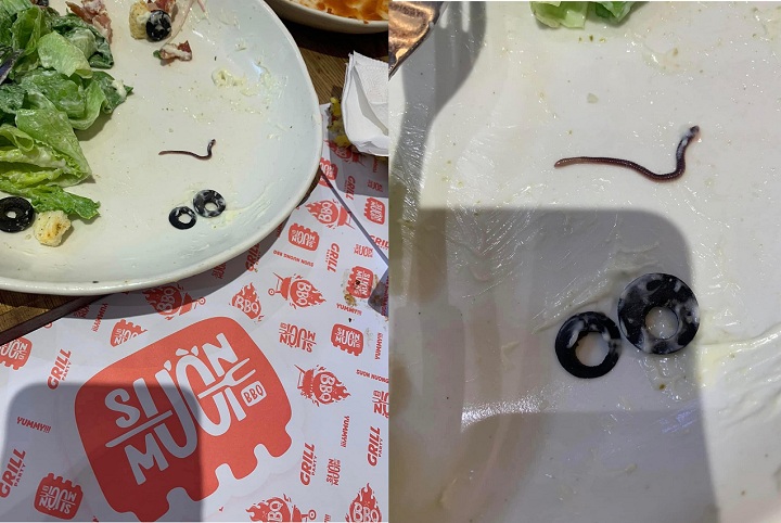 Chuỗi nhà hàng Sườn Mười lên tiếng vụ thực khách phát hiện vật thể giống giun trong đĩa salad