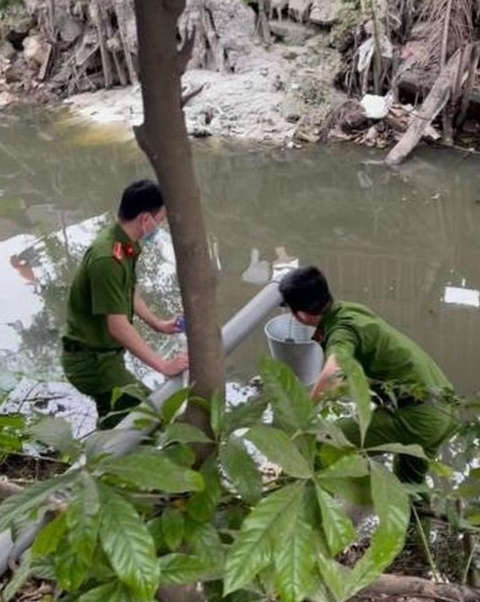 Gây ô nhiễm môi trường Công ty TNHH Thương mại Trung Anh HD bị xử phạt 300 triệu đồng