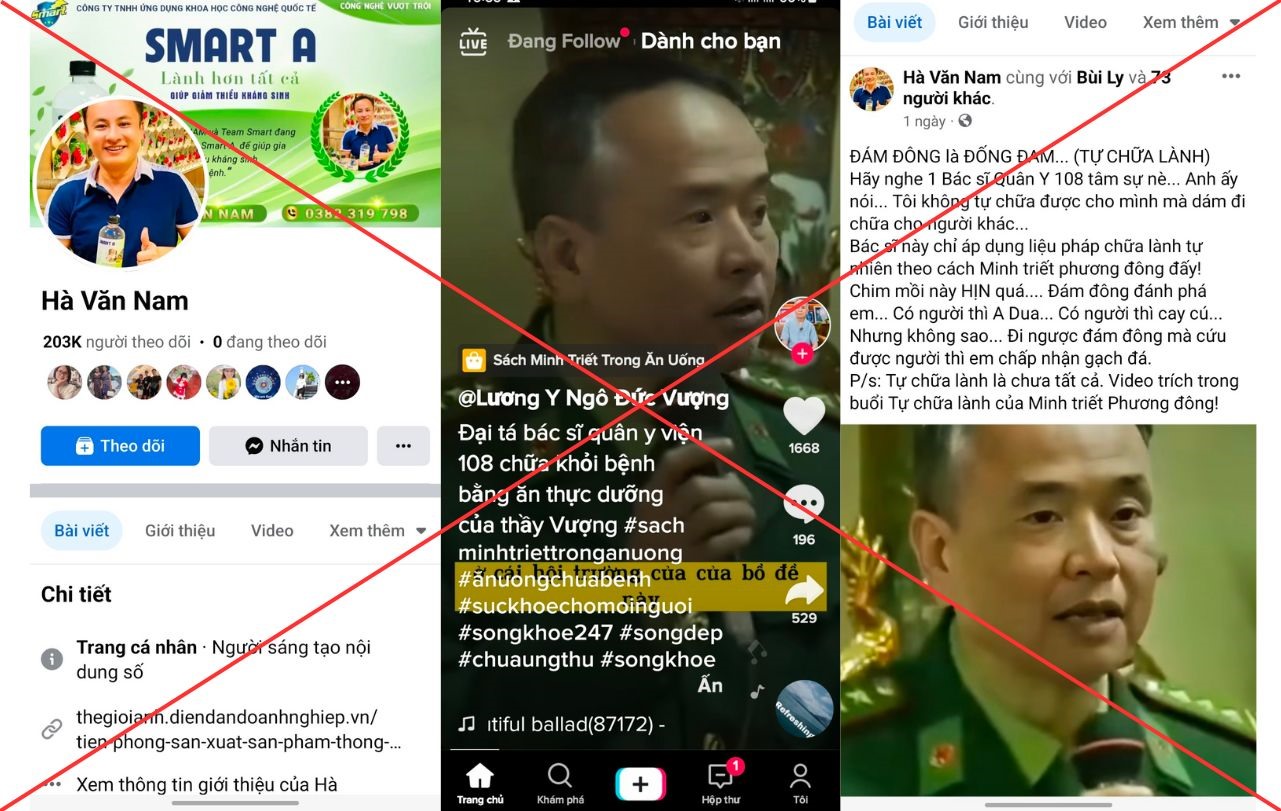  Cảnh giác với các clip tự xưng bác sỹ, dược sỹ để tư vấn và bán thực phẩm chức năng