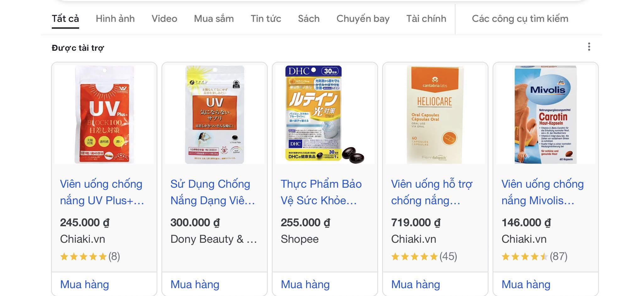 Viên uống chống nắng có thần thánh như quảng cáo