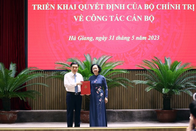 Ông Nguyễn Mạnh Dũng giữ chức Quyền Bí thư Tỉnh ủy Hà Giang