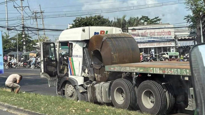 Tăng cường xử lý vi phạm tải trọng xe, hàng hóa chằng buộc sơ sài