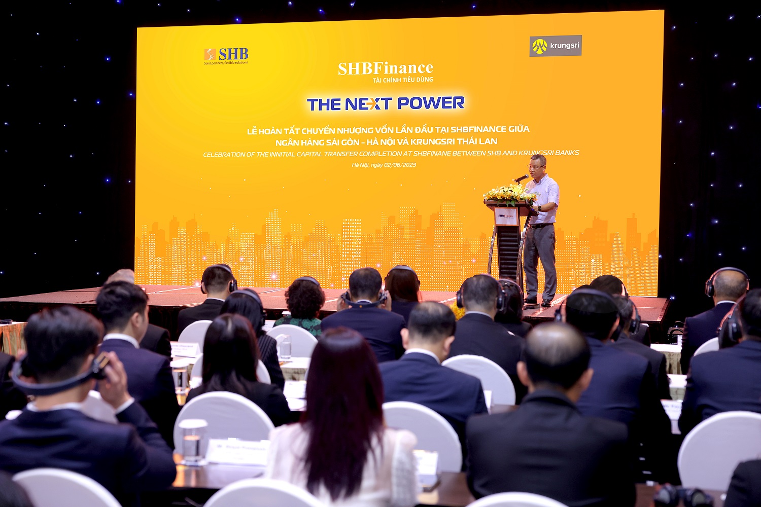 SHBFinance chính thức trở thành thành viên của Tập đoàn Krungsri Thái Lan