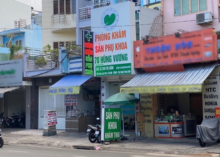 Xử phạt và đình chỉ hoạt động đối với Phòng khám sản phụ khoa 70 Hùng Vương