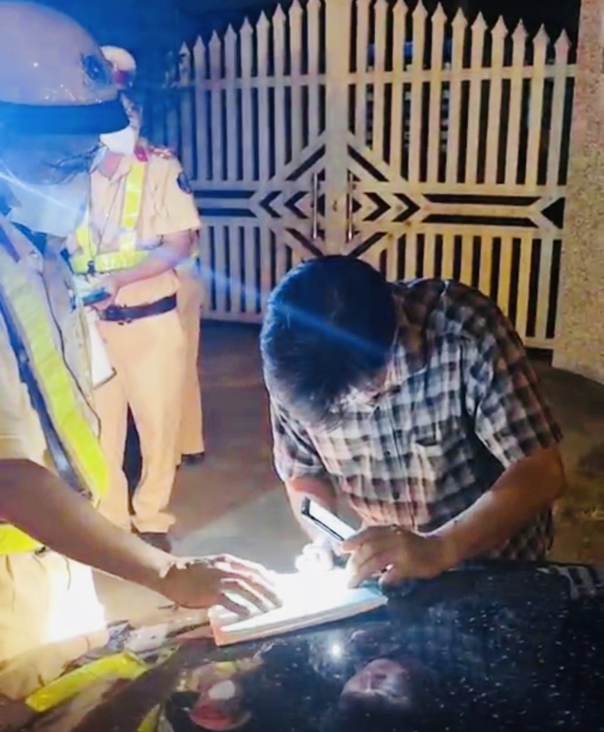 CSGT tỉnh Long An đã phát hiện xử lý hơn 6.000 trường hợp vi phạm nồng độ cồn