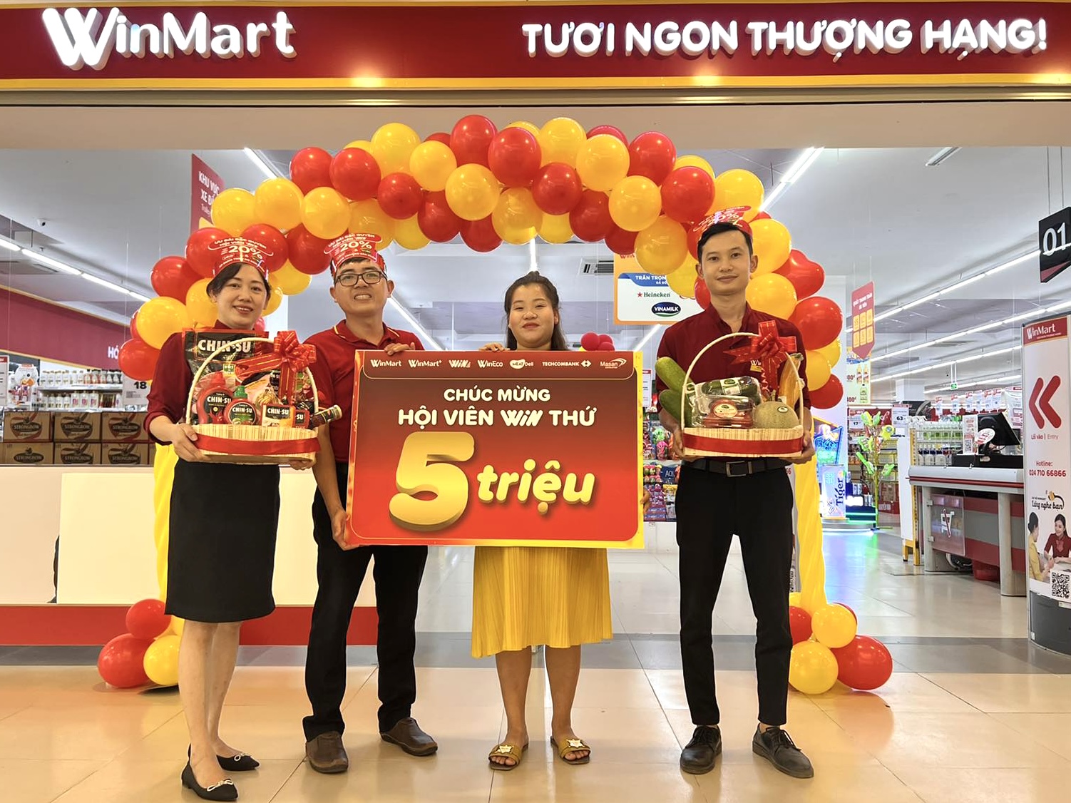 Chương trình Hội viên WinMart “cán mốc” 5.000.000 người tham gia