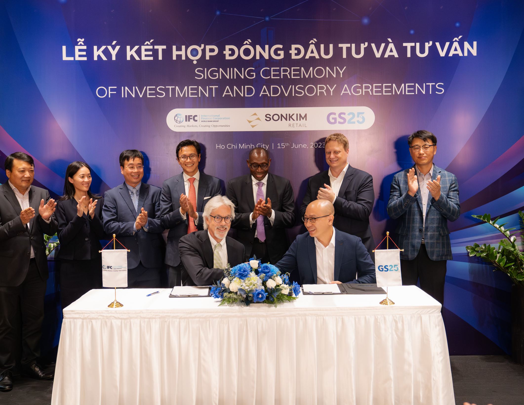 Ký kết Hợp đồng Đầu tư và Tư vấn giá trị 20 triệu USD giữa Sơn Kim Retail, GS25 VN và IFC 