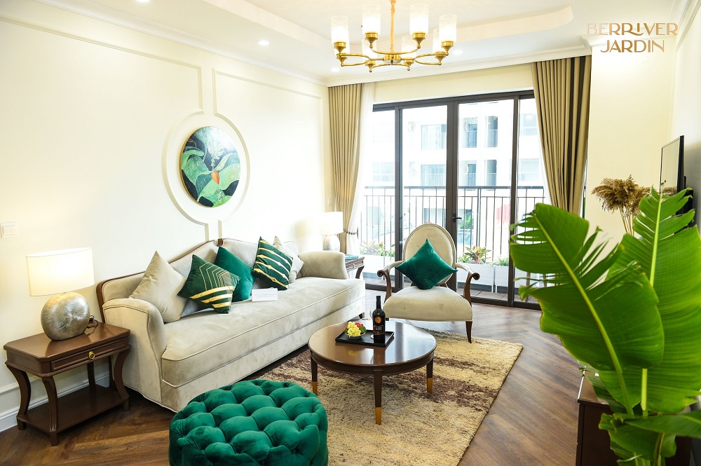 Căn hộ 3 phòng ngủ tại BerRiver Jardin Giải pháp căn hộ tối ưu cho gia đình đa thế hệ