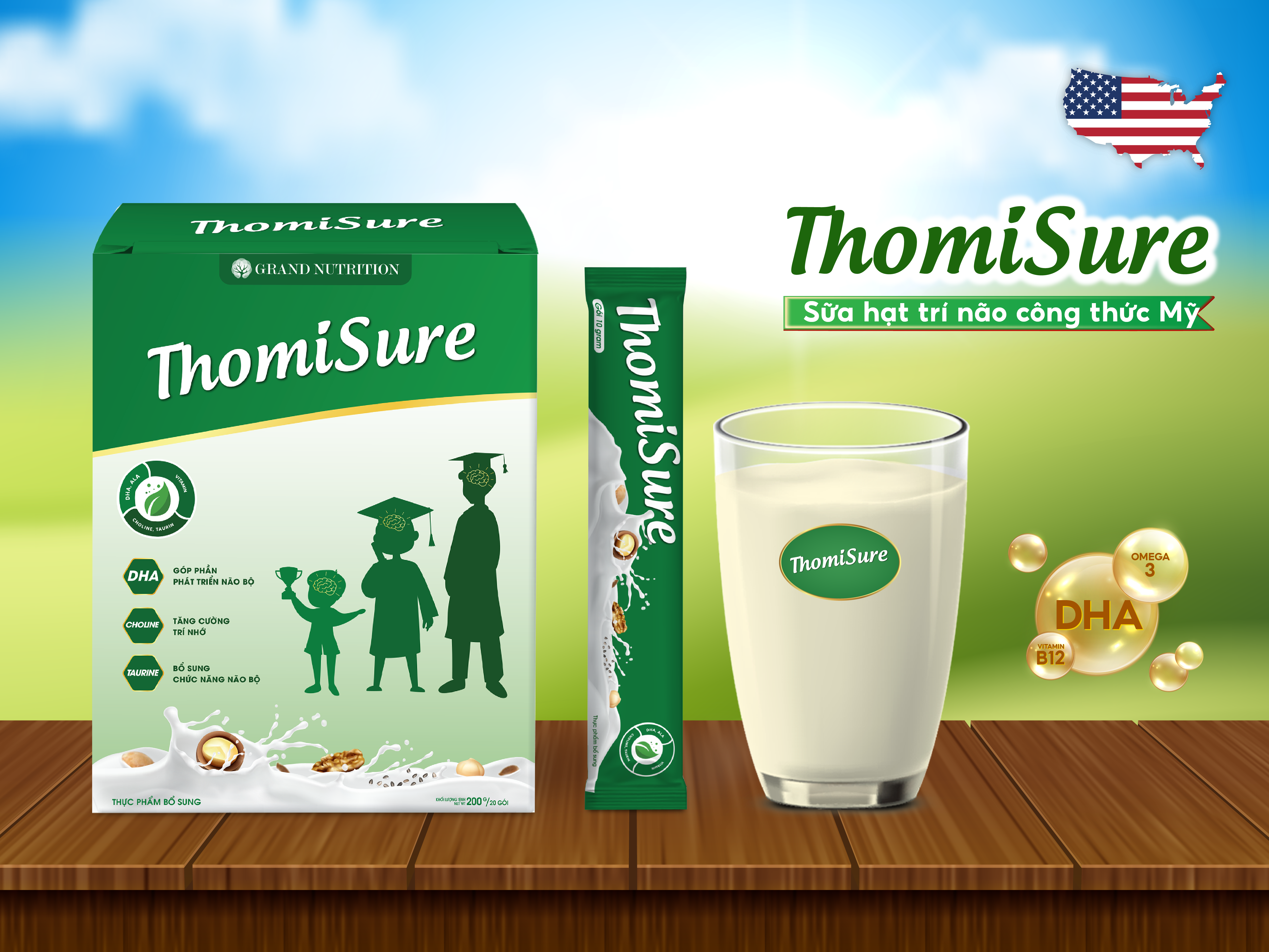 ThomiSure - Giải pháp phát triển não bộ toàn diện cho trẻ