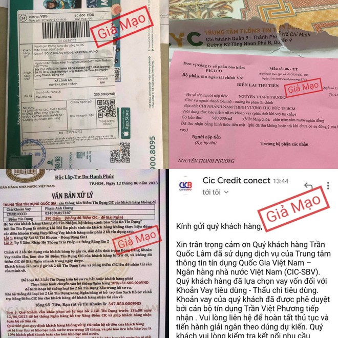 Cảnh báo mạo danh CIC để lừa nâng điểm tín dụng